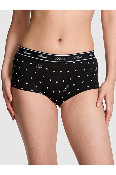 Victoria's Secret Cotton Boyshort Panties with Logo