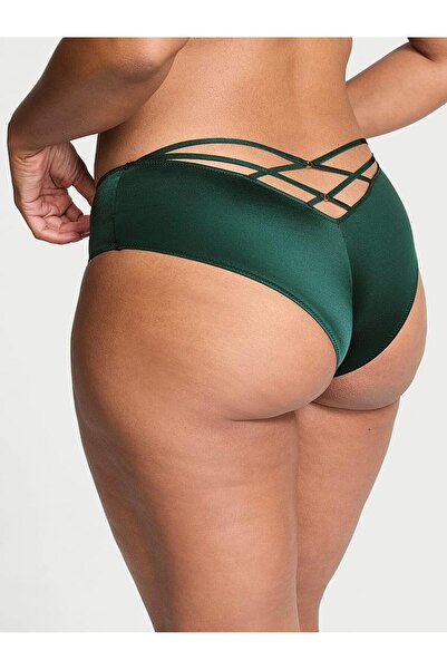 Victoria's Secret Chiloți Deep Leg croială Cheeky cu bretele la spate