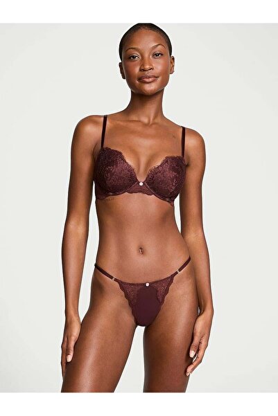 Victoria's Secret Adjustable V-String Panties with Lace