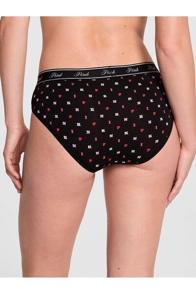 Victoria's Secret Cotton Hiphugger Panties with Logo