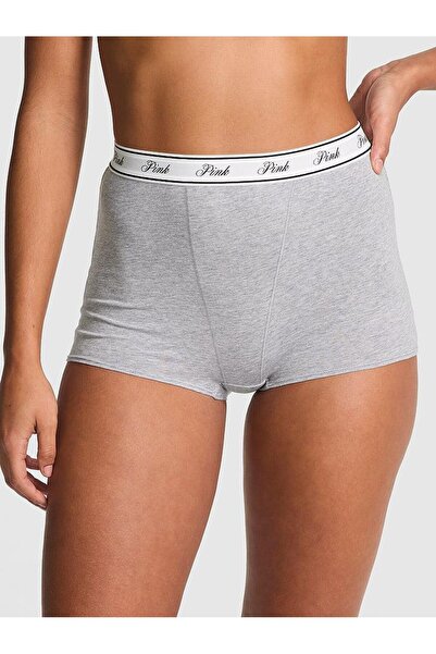 Victoria's Secret High Waist Boyshort Panties with Micro Logo
