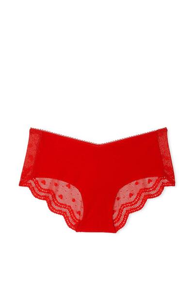 Victoria's Secret Laser Cut Hiphugger Panties with Lace Back
