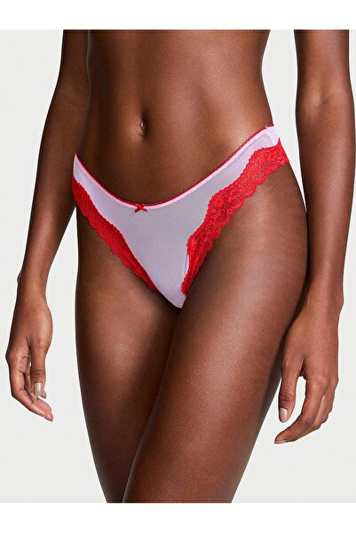 Victoria's Secret Tease Deep Leg Cut Scoop Thong