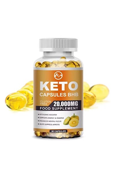 Beworths Keto Capsules 20000mg (Alhena) - & Detox, 120 Capsules