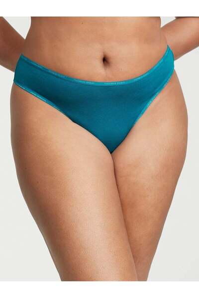 Victoria's Secret Logo Cotton Thong