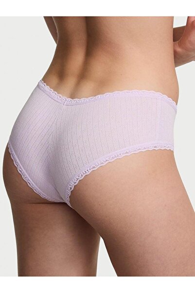 Victoria's Secret Βαμβακερό εσώρουχο με δαντέλα Pointelle