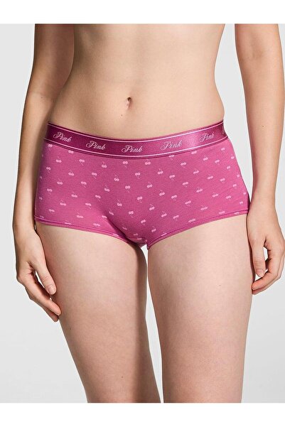Victoria's Secret Cotton Boyshort Panties with Logo