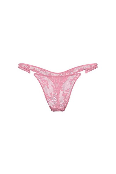 Victoria's Secret Twinkle Butterfly Detailed Lace Thong