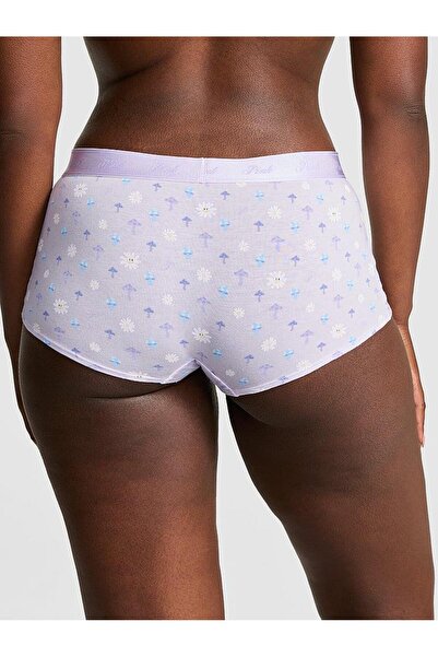 Victoria's Secret Cotton Boyshort Panties with Logo