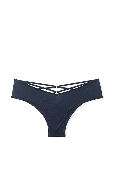 Victoria's Secret Deep Leg Cut Cheeky Panties with Back Strap