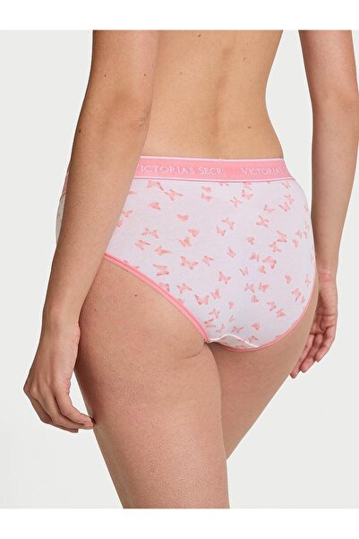 Victoria's Secret Cotton Hiphugger Panties with Logo