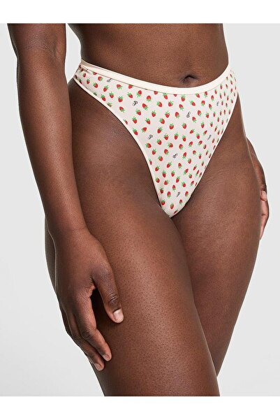 Victoria's Secret Seamless Deep Leg Cut Thong