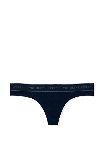 Victoria's Secret Logo Cotton Thong