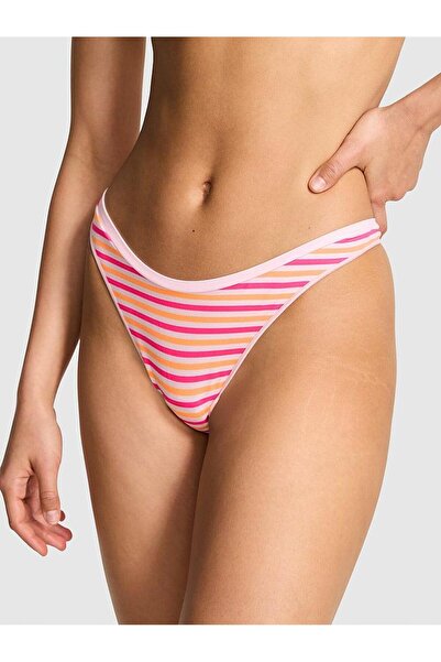 Victoria's Secret Seamless Deep Leg Cut Thong