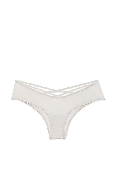 Victoria's Secret Deep Leg Cut Cheeky Panties with Back Strap