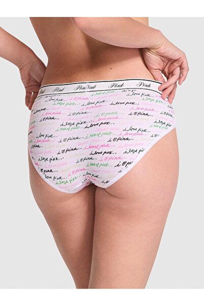 Victoria's Secret Cotton Hiphugger Panties with Logo