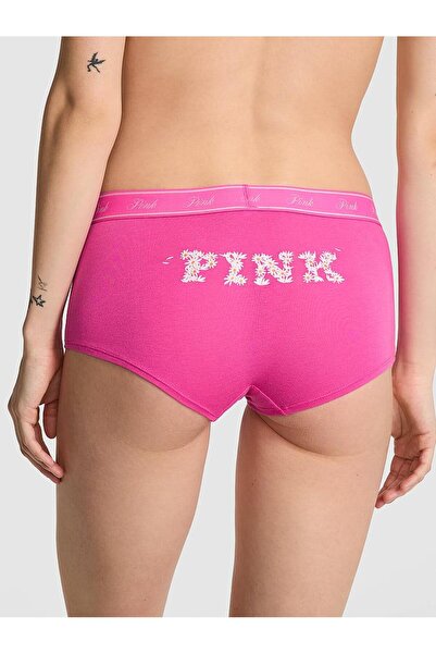Victoria's Secret Cotton Boyshort Panties with Logo