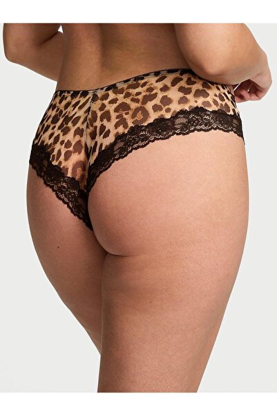 Victoria's Secret Lace Trimmed Tulle Cheeky Panties