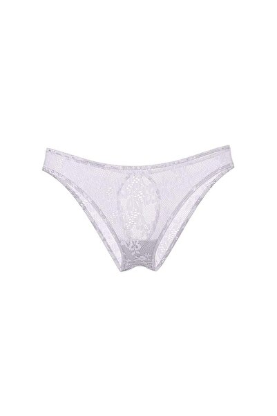 Victoria's Secret Twinkle Butterfly Detailed Lace Open Back Brazilian Panties