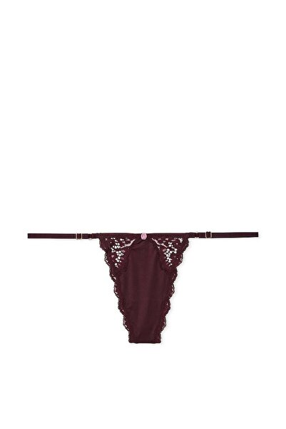 Victoria's Secret Adjustable V-String Panties with Lace