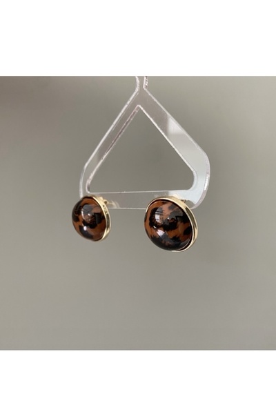 gaila design Leopard Vintage Earrings