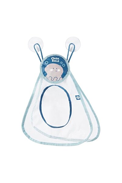 Generic شبكة استحمام بادابول للحيوانات البحرية، لتخزين ألعاب الاستحمام، مع كوبين شفط قويين