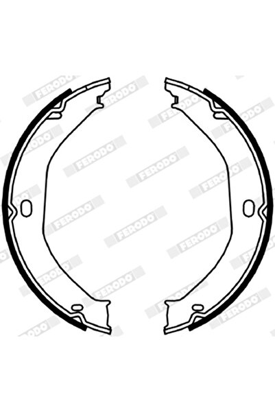 FERODO Handbrake Brake Shoe Set Jeep Grand Cherokee 2