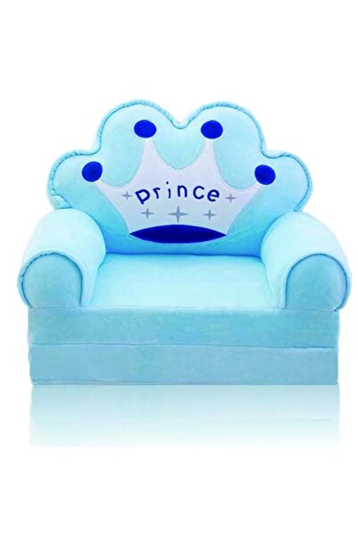 Generic كرسي بذراعين للأطفال سنوي، أريكة أطفال كرتونية للبنات والأولاد هدية عيد ميلاد لعبة كسولة منجدة C