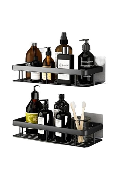 Generic رف دش SKY-TOUCH، رف دش، رفوف تنظيم دش الحمام، مقاوم للصدأ ومقاوم للماء