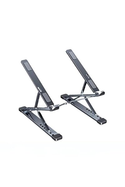 Generic حامل كمبيوتر محمول من PANDACAMEL للمكتب، تصميم مريح من الألومنيوم قابل للتعديل وقابل للطي