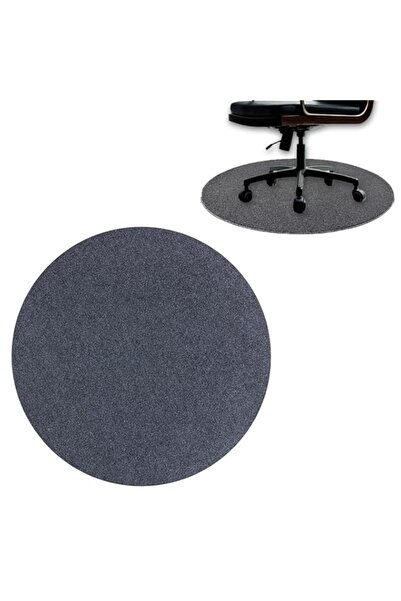Generic سجادة دووماما المستديرة غير القابلة للانزلاق لكرسي المكتب مقاس 23.6 بوصة - متينة ووبر منخفض للأرضيات الخشبية والبلاط - دا