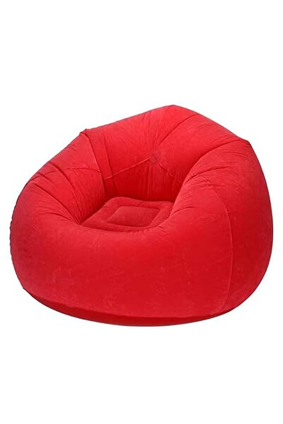 Generic أريكة COMFET القابلة للنفخ مع مسند ظهر (ضغط القدم)، كرسي أريكة هوائي قابل للطي، محمول للاستخدام في الهواء الطلق