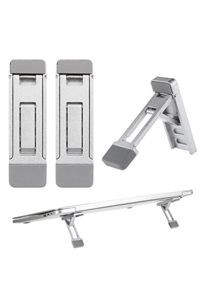 Generic حامل كمبيوتر محمول صغير محمول من ELEPHANTBOAT® مكون من قطعتين للمكتب، وحامل لوحة مفاتيح محمول بثلاث زوايا إمالة