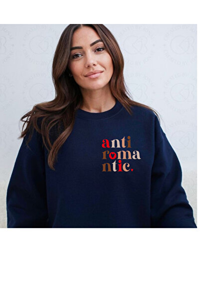 Tubinyoo سترة أنتيرومانتيك مطبوع ذات الرقبة الدائرية ذات 3 خيوط