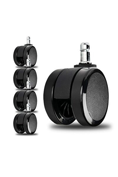 Generic عجلة M.one الناعمة الجديدة لكرسي Herman Miller Aeron Embody Mirra Sayl، أرضيات من الخشب الصلب، مجموعة واحدة/5 قطع