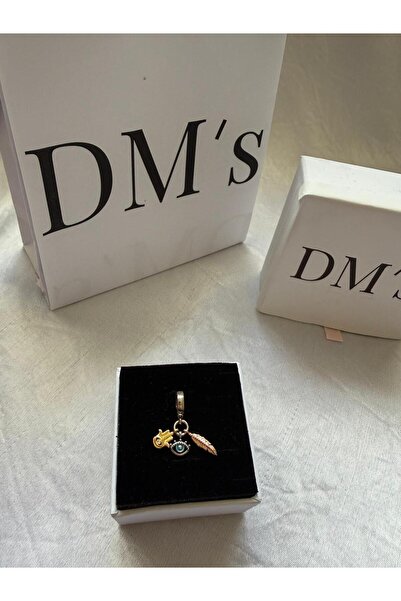 DM’s Silver Fatma Eli,Herşeyi Gören Gözü ve Spiritüel Tüy Gümüş Charm’ı