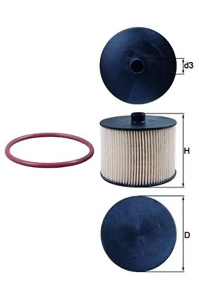 KNECHT Filtru Combustibil Citroen C4 1/C4 Grand Picasso 1/C4 Picasso 1 Microb...
