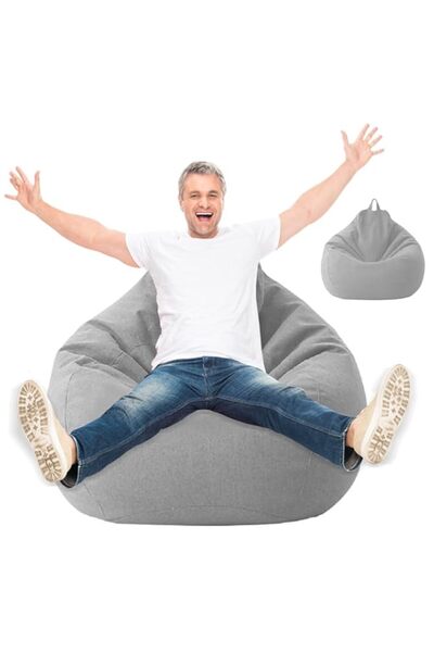Generic غطاء كيس فول KOWAKA بدون حشو، غطاء كرسي كيس فول للأريكة للمنزل، بدون حشو أغطية كيس فول Bea