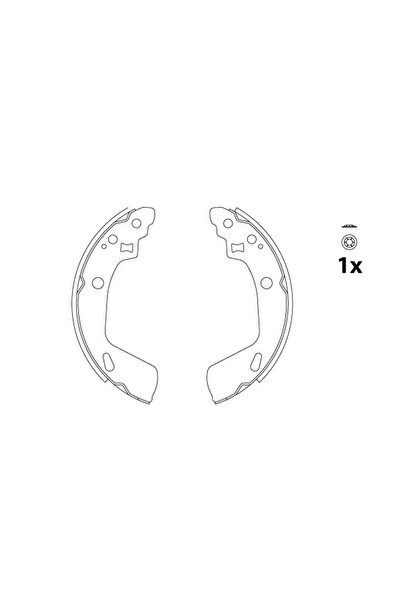 TRW Set Saboti Frana Suzuki Swift 4