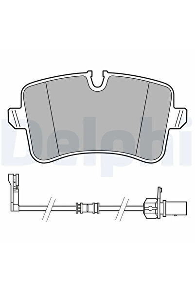 DELPHİ Brake Pad Set Disc Brake Audi A8 D4