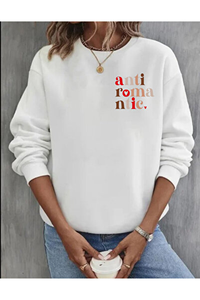 Tubinyoo سترة أنتيرومانتيك مطبوع ذات الرقبة الدائرية ذات 3 خيوط