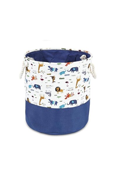 Generic سلة غسيل ملابس الأطفال من فولوكو، قابلة للطي، مقاومة للماء، متعددة الاستخدامات، بتصميم حيوانات كرتونية