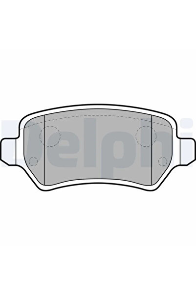 DELPHİ Set Placute Frana Frana Disc Opel Astra G/Astra H/Meriva A Microbus Va...