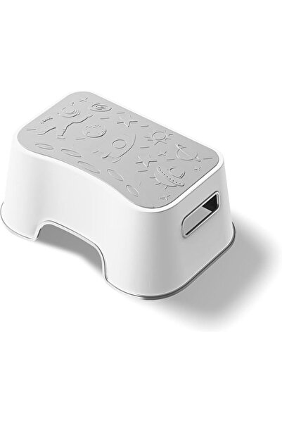 Generic مقعد متدرج للأطفال من Ybaier، تصميم غير قابل للانزلاق، مقعد متدرج بلاستيكي خفيف الوزن للاستخدام أثناء النونية، B