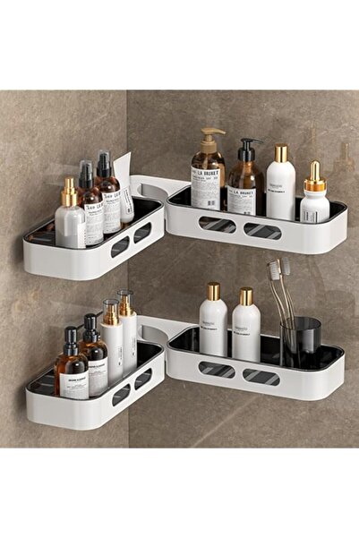 Generic HASTHIP® Corner Shower Caddy 2 Pack, Self Adhesive Bathroom Shelf Org...