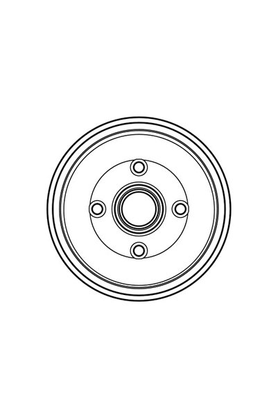 TRW Tambur Frana Ford Escrt 6/Escrt Classic/Fiesta 4 Ford (Changan) Fiesta Li...