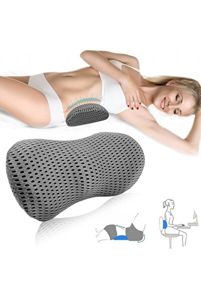 Generic وسادة دعم أسفل الظهر من ماركة HASTHIP® للنوم، وسادة ظهر مريحة من إسفنج الذاكرة للجزء السفلي من الجسم