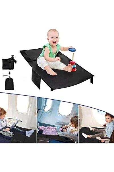 Generic سرير سفر للطائرات من NBLE، سرير سفر مُوسّع لمقعد الطائرة للأطفال، مسند أقدام للطائرات للأطفال - محمول