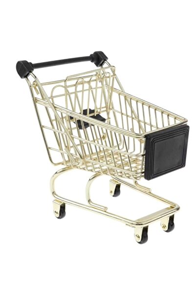 Generic Tazweeq Mini Shopping Cart Trolley, Supermarket Handcart Shopping Uti...