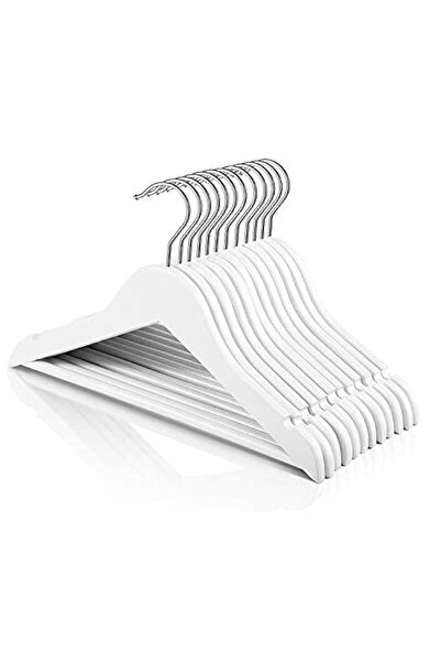 Generic HOUSE DAY Wooden Baby Hangers for Closet 10 Pack, Premium Kids Wooden...